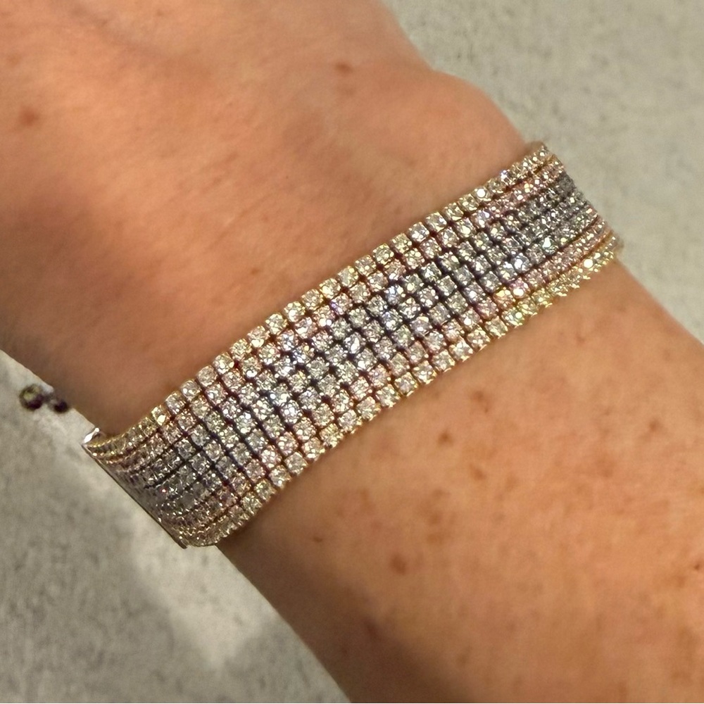 Multi-Color Crystal Bracelet